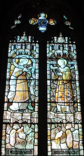 성 필립보와 천사_by Shrigley and Hunt from designs by Carl Almquist_photo by Antiquary_in the Cathedral of St Peter in Lancaster_England.jpg